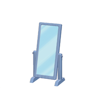 Navy Large mirror