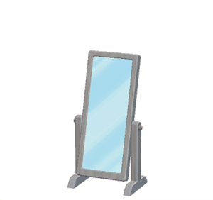Black Large mirror