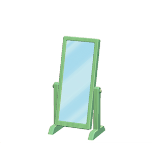 Green Large mirror
