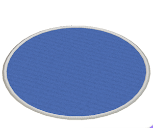 Navy Large round rug