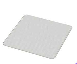None Large square rug