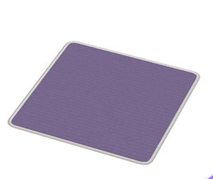 Plum Large square rug