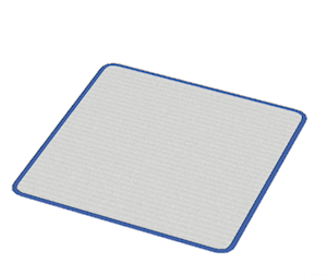 Navy Large square rug