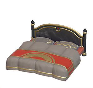 Beige Luxury bed