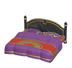 Purple Luxury bed