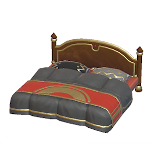 Brown Luxury bed