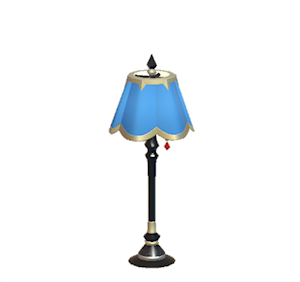 Blue Luxury lamp