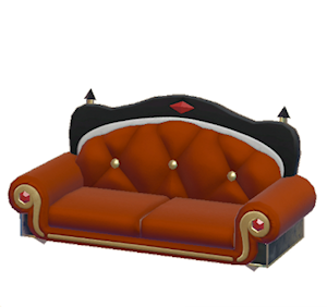 Red Luxury sofa