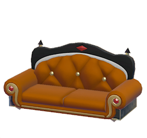 Orange Luxury sofa