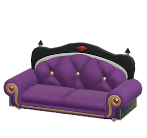 Purple Luxury sofa