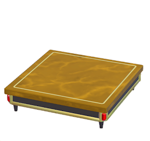 Yellow Luxury table