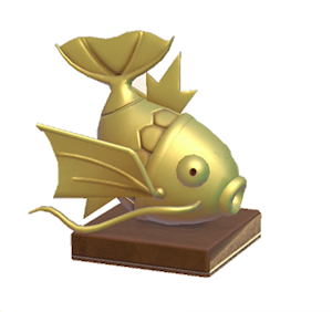 Brown Magikarp decoration