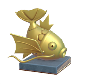 Cyan Magikarp decoration