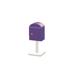 Plum Mailbox