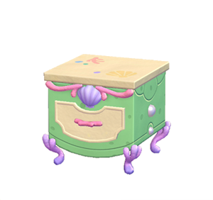 Green Marine chest
