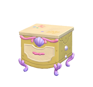 Orange Marine chest
