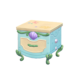 Green Marine chest