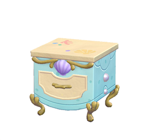 Orange Marine chest