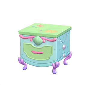 Green Marine chest