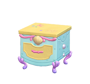 Orange Marine chest