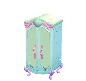 Aquamarine Marine closet