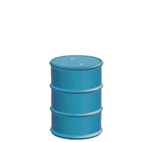 Blue Metal drum