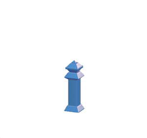 Blue Metal fencing