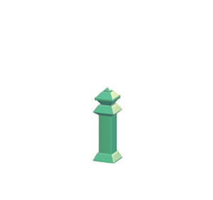 Aquamarine Metal fencing