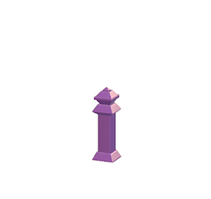 Purple Metal fencing