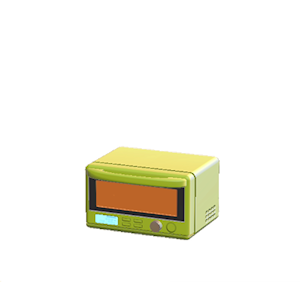 Lime Microwave oven