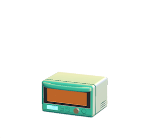 Aquamarine Microwave oven