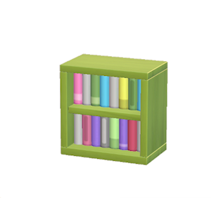 Lime Mini bookcase