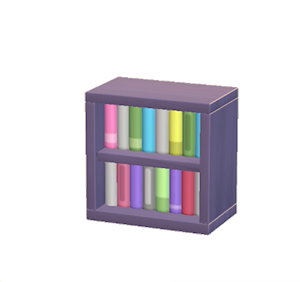 Plum Mini bookcase