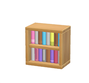Brown Mini bookcase