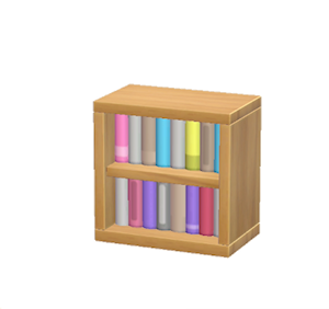 Beige Mini bookcase
