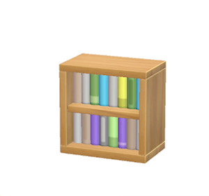 Beige Mini bookcase
