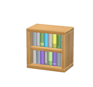Gray Mini bookcase