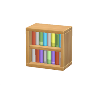 Red Mini bookcase