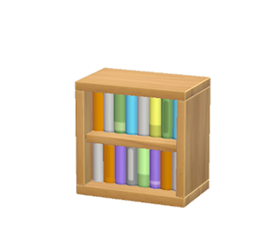 Orange Mini bookcase