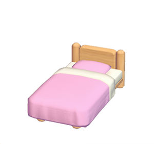 Rose Mini plain bed