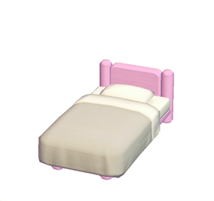 Rose Mini plain bed