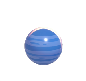Navy Model planet