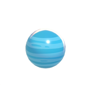 Blue Model planet
