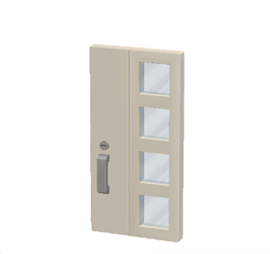White Modern door