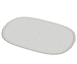 None Oblong rug