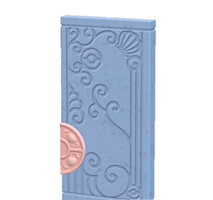 Navy Ocean door