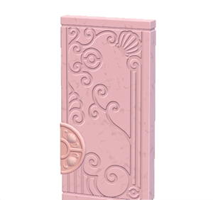 Pink Ocean door