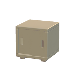 Beige Office cabinet