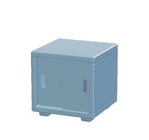Gray Office cabinet