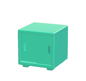 Aquamarine Office cabinet